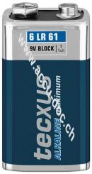 Alkaline maximum 6LR61/6LP3146/9 V Block Batterie, 1 Stk. Blister, blau-Silber - Alkali-Mangan Batterie (Alkaline), 9 V 