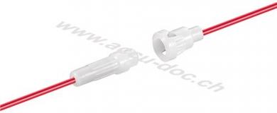 Sicherungshalter für Größe 5x20, 0.25 m - für Schmelzsicherungen mit max. 4 A, Kabellänge 25 cm auf jeder Seite 