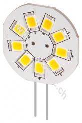 LED Strahler, 1,5 W, weiß - Sockel G4, ersetzt eine Halogenlampe mit 10 W, warmweiß, nicht dimmbar 