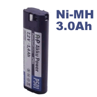 APMA-7,2V, 3,0Ah Ni-MH 