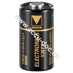 Professional Electronics 4SR44 (4028) Batterie, 1 Stk. Blister - Silberoxid-Zink Batterie, 6,2 V 
