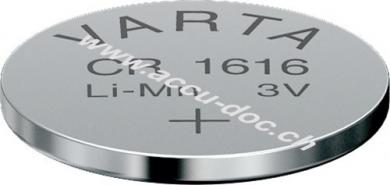 Professional Electronics CR1616 (6616) Batterie, 1 Stk. Blister - Lithium-Knopfzelle, 3 V 