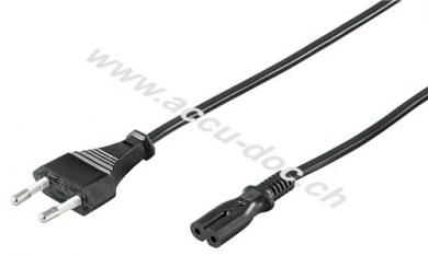 Accu-Doc, KFZ/Auto Zigarettenanzünder Y-Verteiler, 12 V, 0,2 m - mit 2,5-A- Sicherung, Zigarettenanzünder-Stecker > 2x Zigarettenanzünder-Buchse