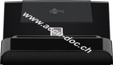 USB-C™ Ladestation, Schwarz, 1 m - mit USB-C™ Anschluss für gängige Smartphones wie z.B. Samsung, Huawei 