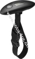 Digitale Kofferwaage, Schwarz - für ein Gewicht bis 40 kg 