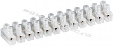 Lüsterklemme, 5 A, transparent, 5 A - passend für Kabel mit Aderquerschnitt 6 mm² 