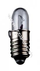 Röhrenlampe, 0,6 W, 0.6 W - Sockel E5,5, 12 V (DC), 50 mA 