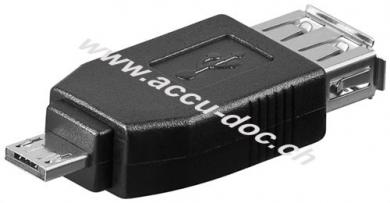 USB 2.0 Hi-Speed Adapter - USB 2.0-Buchse (Typ A) > USB 2.0-Micro-Stecker (Typ A) 
