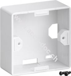 Aufputzgehäuse - passend für Keystone-Faceplate 80 x 80 und CAT-6/6A-UP-Dosen 