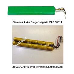 Akku zu Siemens, Diagnosegerät VAS 5051A 