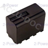 Camcorder Battery 7.2v 6600mAh 