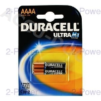 Duracell Ultra AAAA Cell 2 Pack 