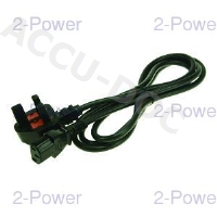 IEC (Kettle) Power Lead with UK Plug 