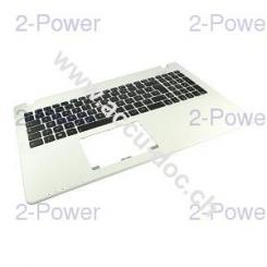 White Keyboard w/Palmrest (French) 