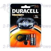 Duracell 5 LED Front Bicycle Light 