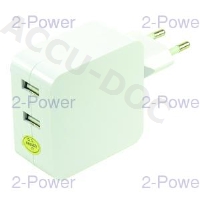 Twin USB 4.2A EU Plug AC Adapter 