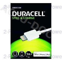 Duracell 1M Sync/Charge Cable -Lightning 