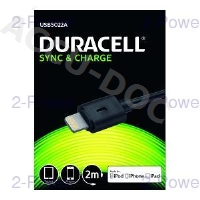 Duracell 2M Sync/Charge Cable-Lightning 