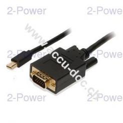 Mini Displayport to VGA Cable - 1 Metre 