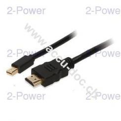 Mini Displayport to HDMI Cable - 2 Metre 