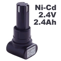 APAE-2,4V, 2,4Ah Ni-Cd 