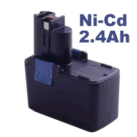 APBO/SL-9,6V, 2,4Ah Ni-Cd 