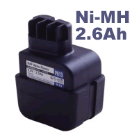 APMT/S-9,6V, 2,6Ah Ni-MH 