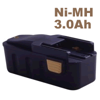 APAC-9,6 V, 3,0Ah Ni-MH 