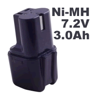 APHT/B2-7,2V, 3,0Ah Ni-MH 