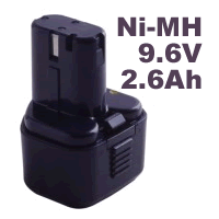 APHT-9,6V, 2,6Ah  Ni-MH 