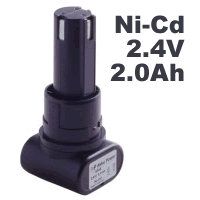 APAE-2,4V, 2,0Ah Ni-Cd 