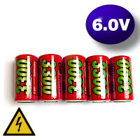 GP HighPower 6.0V 3300 mAh Ni-MH 