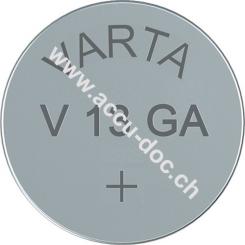 Professional Electronics LR44 (V13GA) Batterie, 2 Stk. im Blister - Alkali-Mangan-Knopfzelle, 1,5 V 