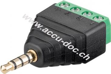 Accu-Doc  KFZ/Auto Zigarettenanzünder Kabel auf DC-Hohlstecker