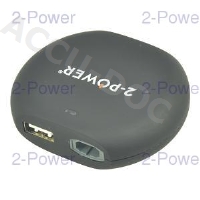 12V In-Car Charger 15-20V 90W + 2.1A USB 