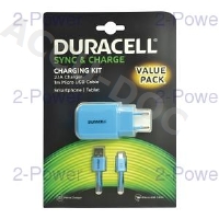 Duracell 2.1A AC Charger+Micro USB Cable 