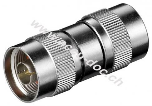 N-Stecker > N-Stecker - mit Gold-Pin 