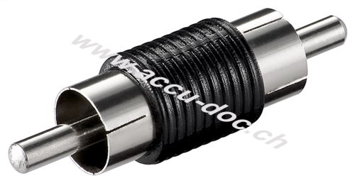 Cinch-Adapter, Stecker zu Stecker - Cinch-Stecker > Cinch-Stecker 