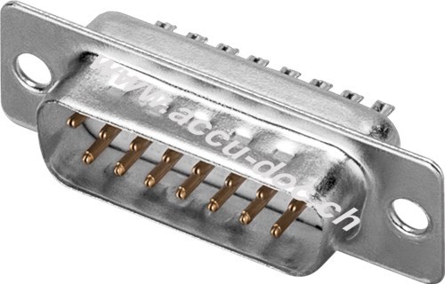 SUB-D standard Stiftleisten - 15-polig 