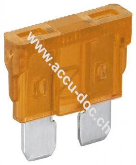 Kfz-Sicherungssortiment, 6 tlg., 5 A, Orange - 5 A, 19,1 x 5,1 x 18,5 mm 