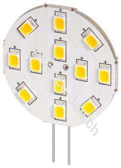 LED-Strahler, 2 W, weiß - Sockel G4, ersetzt eine Halogenlampe mit 20 W, warmweiß, nicht dimmbar 