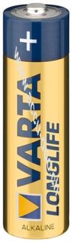 Longlife LR6/AA (Mignon) (4106) Batterie, 4 Stk. Blister - Alkali-Mangan Batterie (Alkaline), 1,5 V 