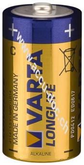 Longlife LR14/C (Baby) (4114) Batterie, 2 Stk. Blister - Alkali-Mangan Batterie (Alkaline), 1,5 V 