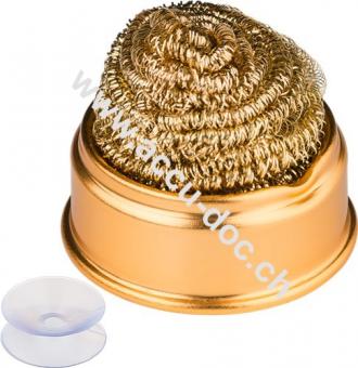 Lötspitzenreiniger inkl. Lötspitzenreinigungsdraht und Halter Kit - inkl. Halter, Reinigungswolle 