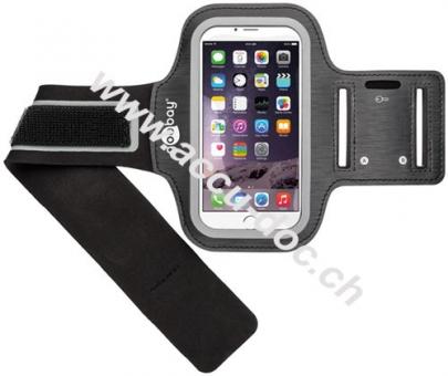 5'' Sportbag (Armband), Schwarz-Silber 