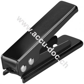 SIM-Karten Stanze Nano, Schwarz - Kartenstanze SIM auf Nano SIM Karten 