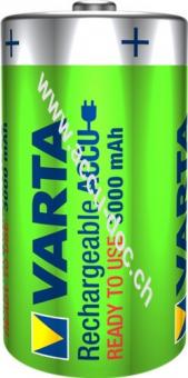 Ready to Use D (Mono)/HR20 (56720) Akku - 3000 mAh, 2 Stk. Blister - LSD-NiMH Akku (Ready-to-Use), 1,2 V 