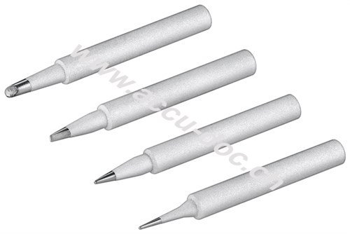 Ersatzlötspitzenset für Lötstation EP5 / EP6, Lötkolben, 4 verschiedene Spitzen - Ersatzlötspitzen für Artikel 51098, 59865, 51214 