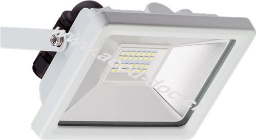LED Außen-Flutlichtstrahler, 20 W, Weiß - Lichtlösung für Hauseingänge, Garten & Co. 
