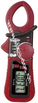Digitales Miniatur-Zangenamperemeter TV 218 - mit Data-Hold-Funktion und Auto-Power-Off 
